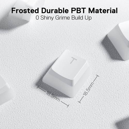 Redragon A130 SCARAB Pudding Keycaps White Redragon A130 SCARAB Pudding Keycaps White